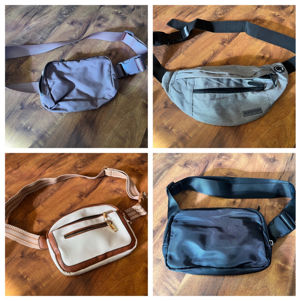 Set of 4 Stylish belt bags